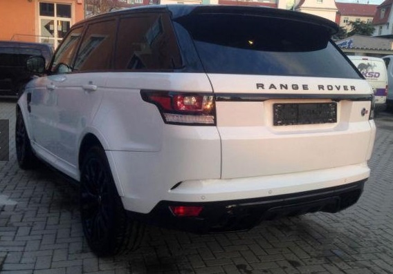 Left hand drive LANDROVER RANGE ROVER SPORT SC SVR/Key/TV/Soft/HeadUp/22